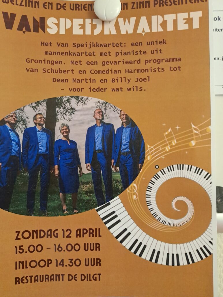 Aankondiging de Dilgt, 12 april 2026